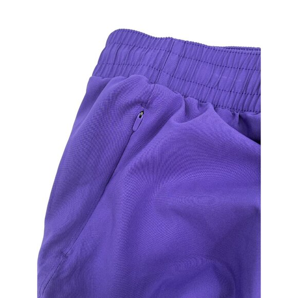 All In Motion Womens Run Shorts Purple Athletic Activewear Lightweight Lined - Picture 5 of 7